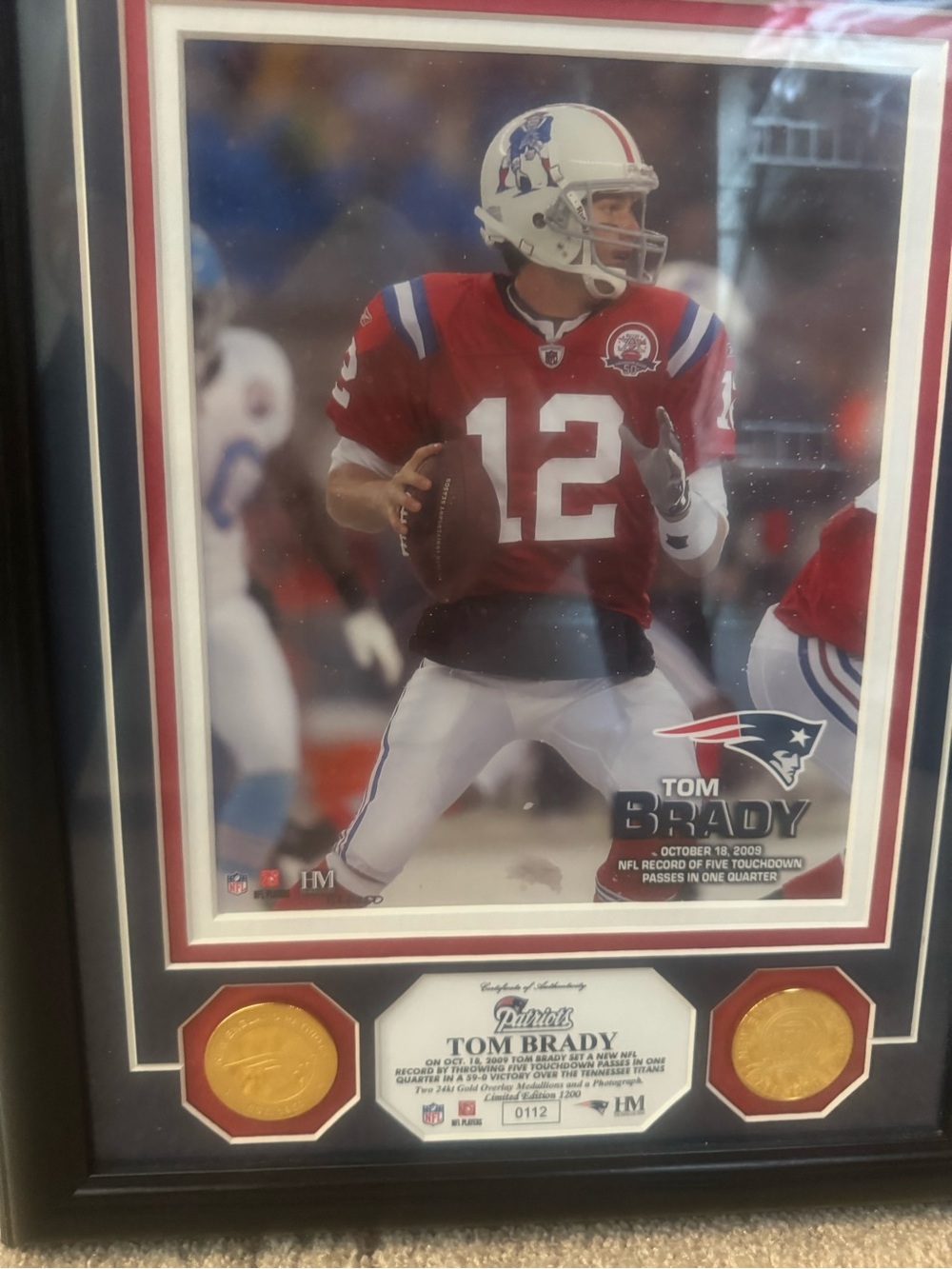 Highland mint Tom Brady
